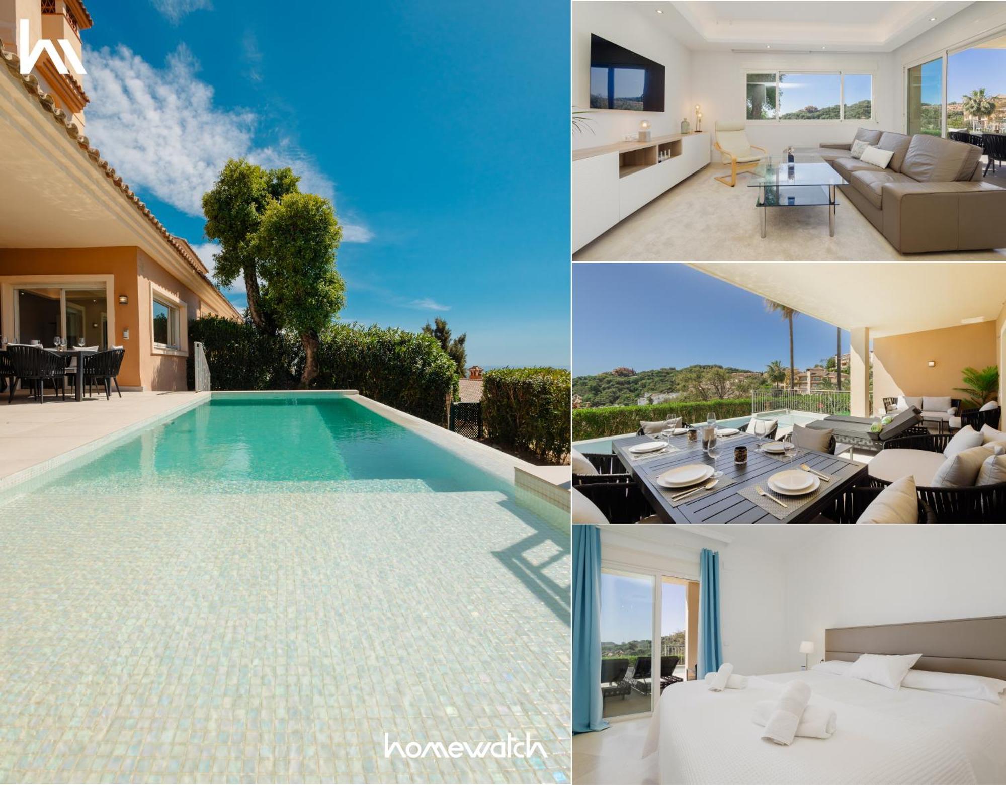 Апартаменти Private Heatable Infinity Pool With Sea Views In La Mairena, Marbella Sitio de Calahonda Екстер'єр фото